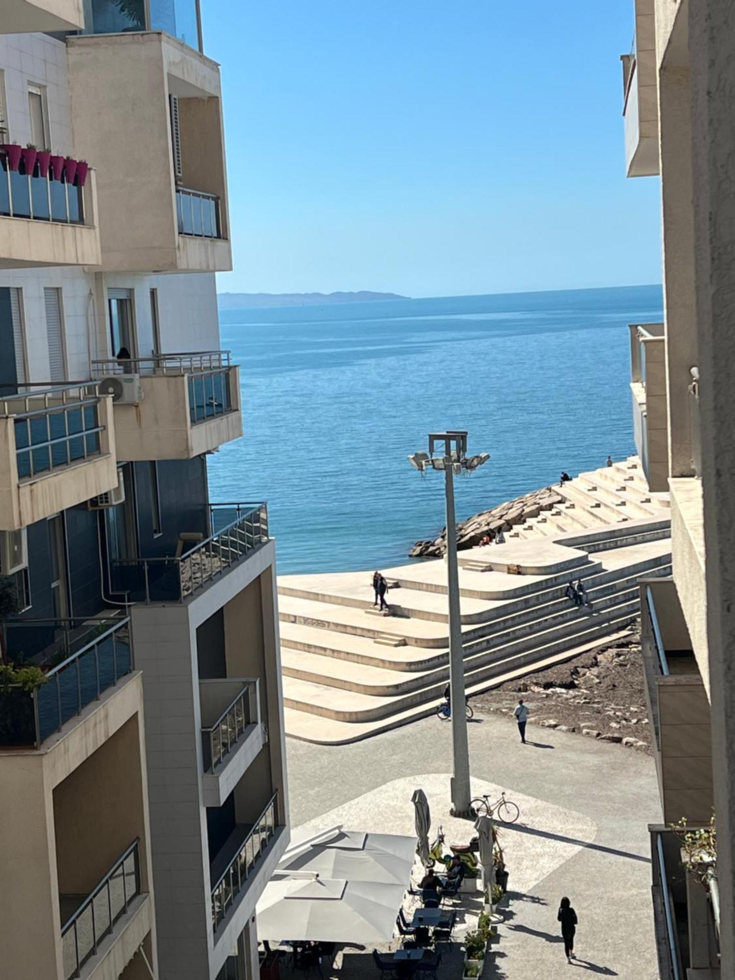 Sea View Apartments ดูร์เรส ภายนอก รูปภาพ